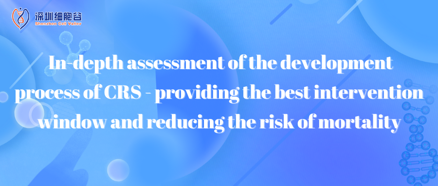 In-depth assessment of the development process of CRS - providing the best intervention window and r