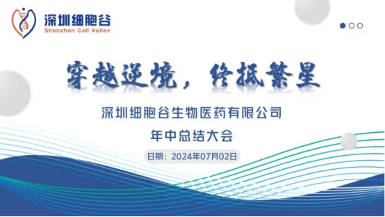 Through Adversity, Reaching the Stars – Shenzhen Cell Valley Holds 2024 Mid-Year Summary Meeting